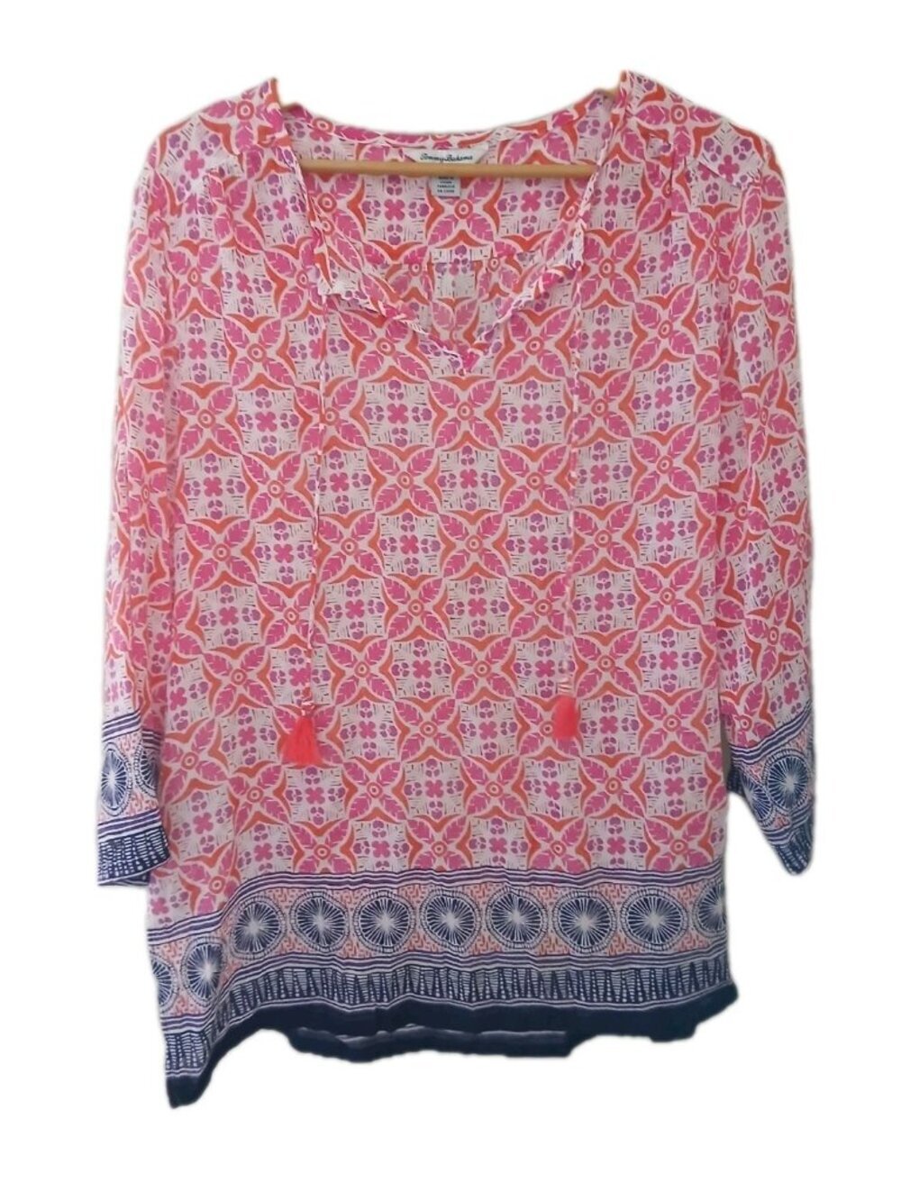 Tommy‎ Bahama Printed Tunic Top